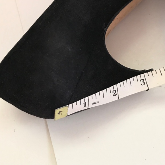 PALIZZIO Vintage Classic Pump Leather Heels Bow Metallic Gold Black Size 7.5 - Picture 16 of 16